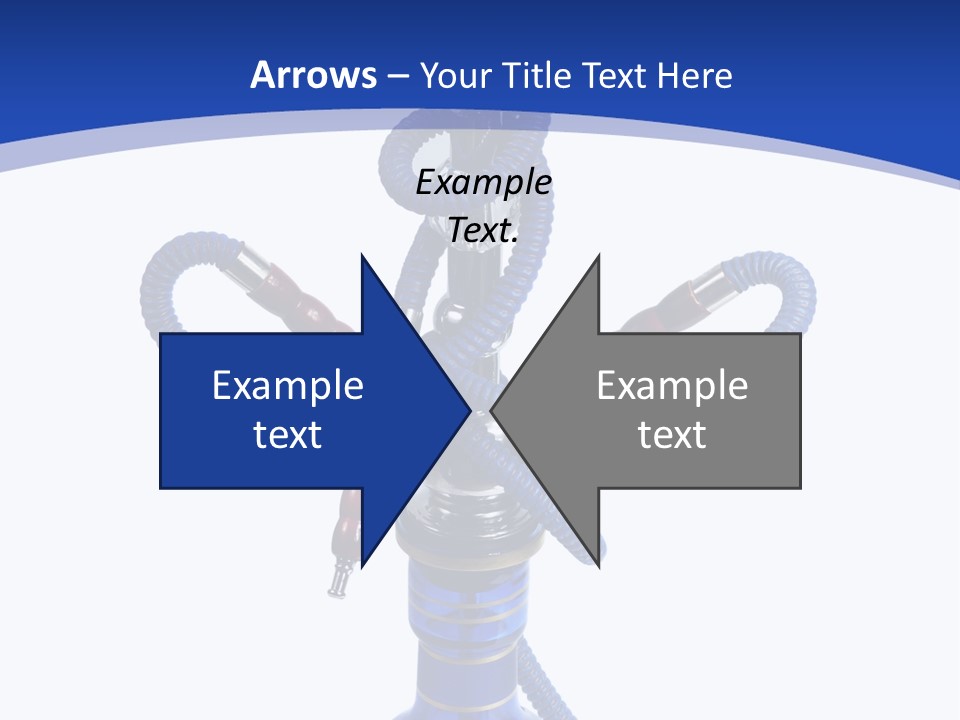 Middle Exhale Intoxicated PowerPoint Template