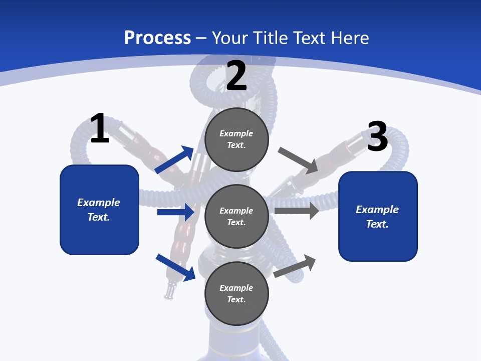 Middle Exhale Intoxicated PowerPoint Template