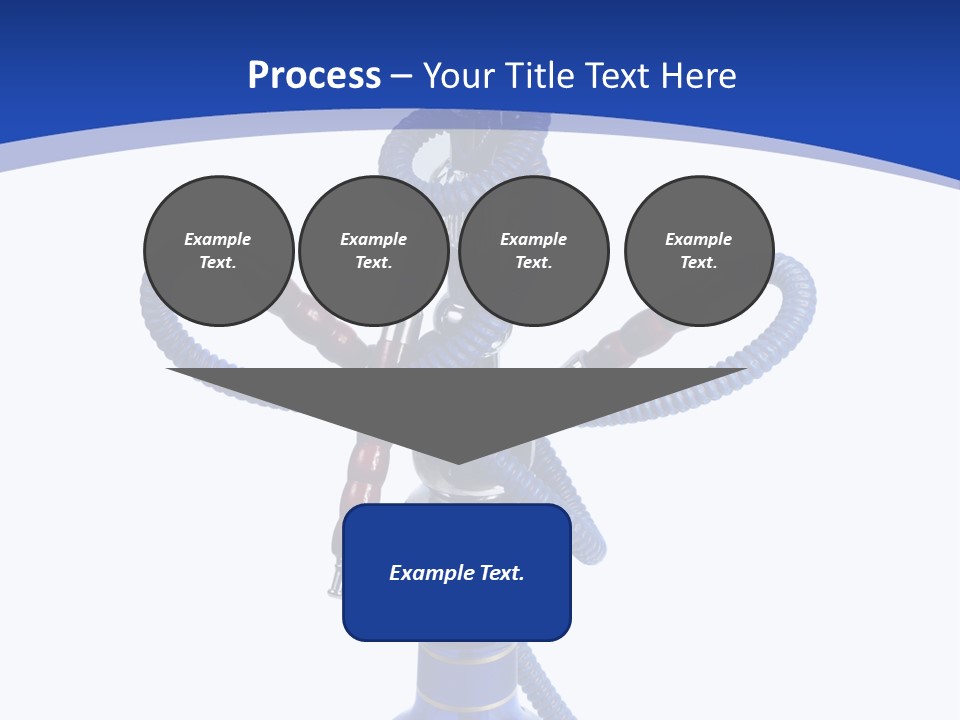 Middle Exhale Intoxicated PowerPoint Template