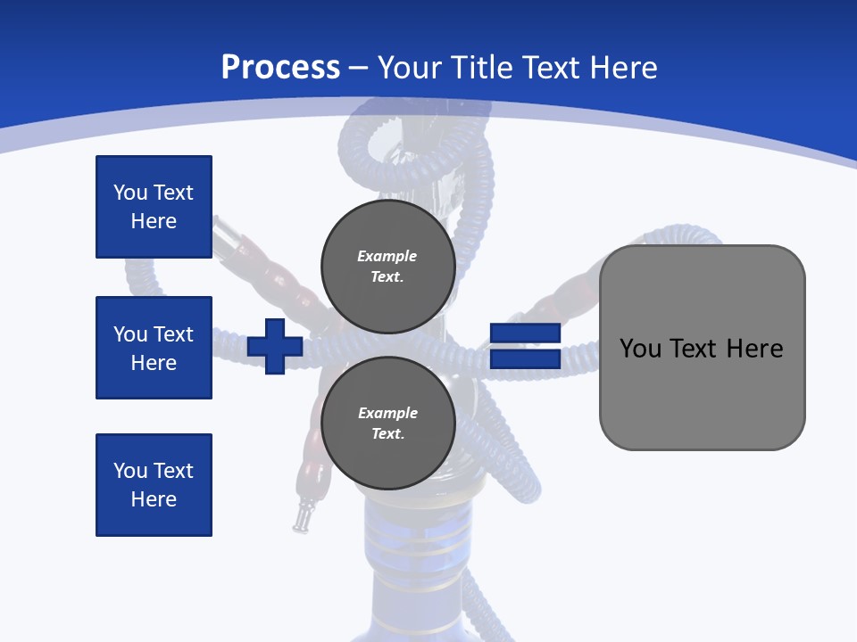 Middle Exhale Intoxicated PowerPoint Template