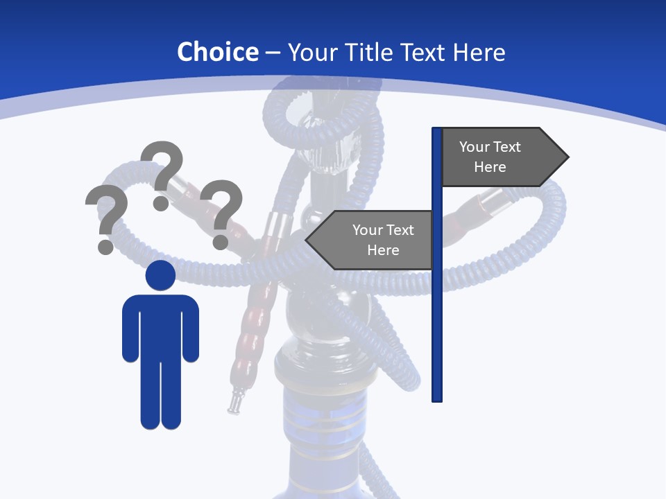 Middle Exhale Intoxicated PowerPoint Template