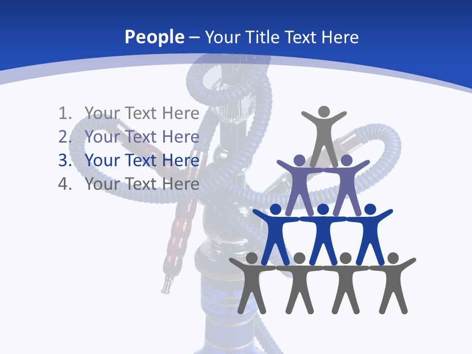 Middle Exhale Intoxicated PowerPoint Template