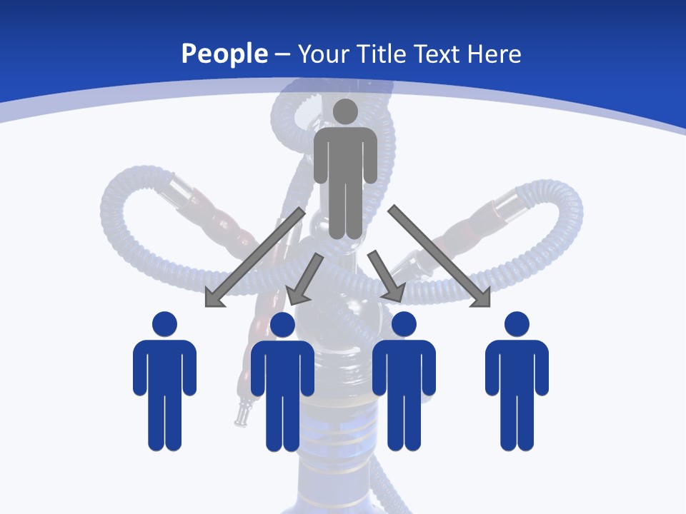 Middle Exhale Intoxicated PowerPoint Template