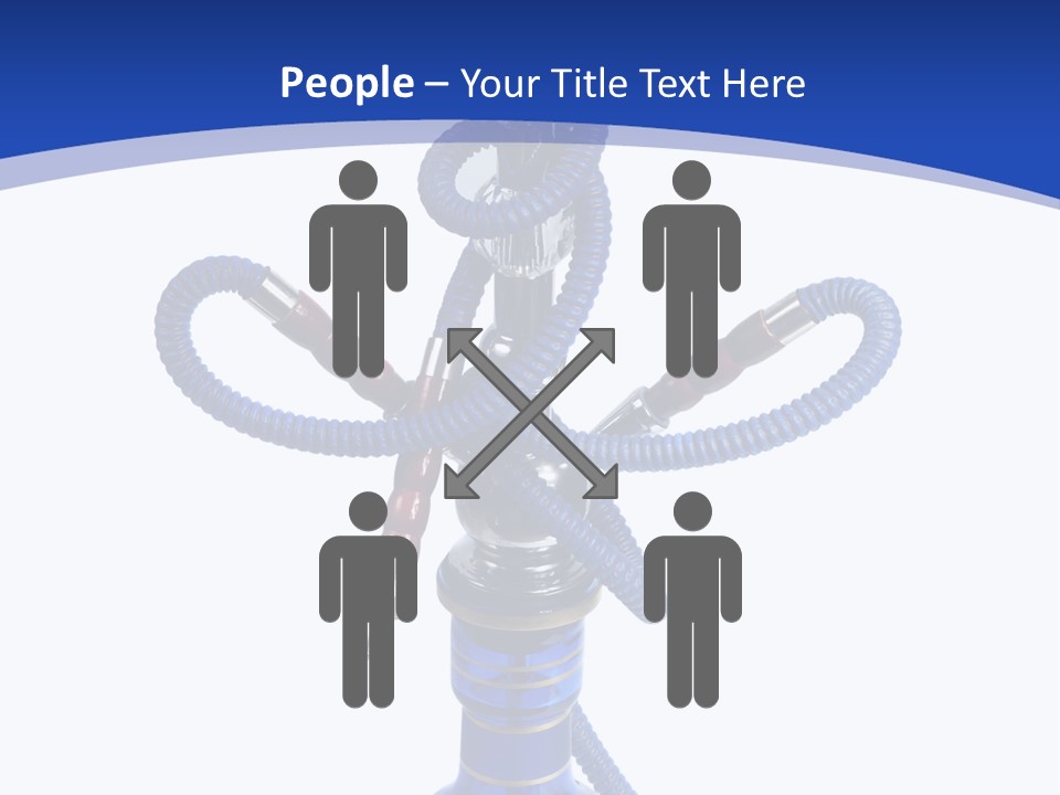 Middle Exhale Intoxicated PowerPoint Template