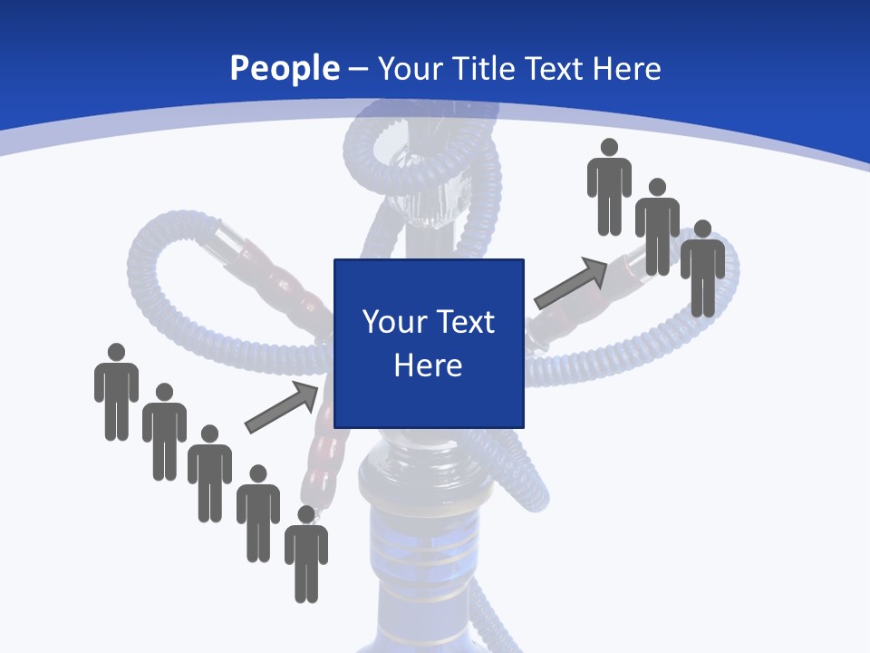 Middle Exhale Intoxicated PowerPoint Template