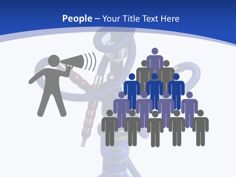 Middle Exhale Intoxicated PowerPoint Template