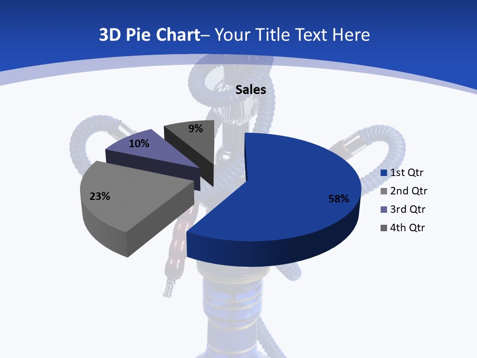 Middle Exhale Intoxicated PowerPoint Template