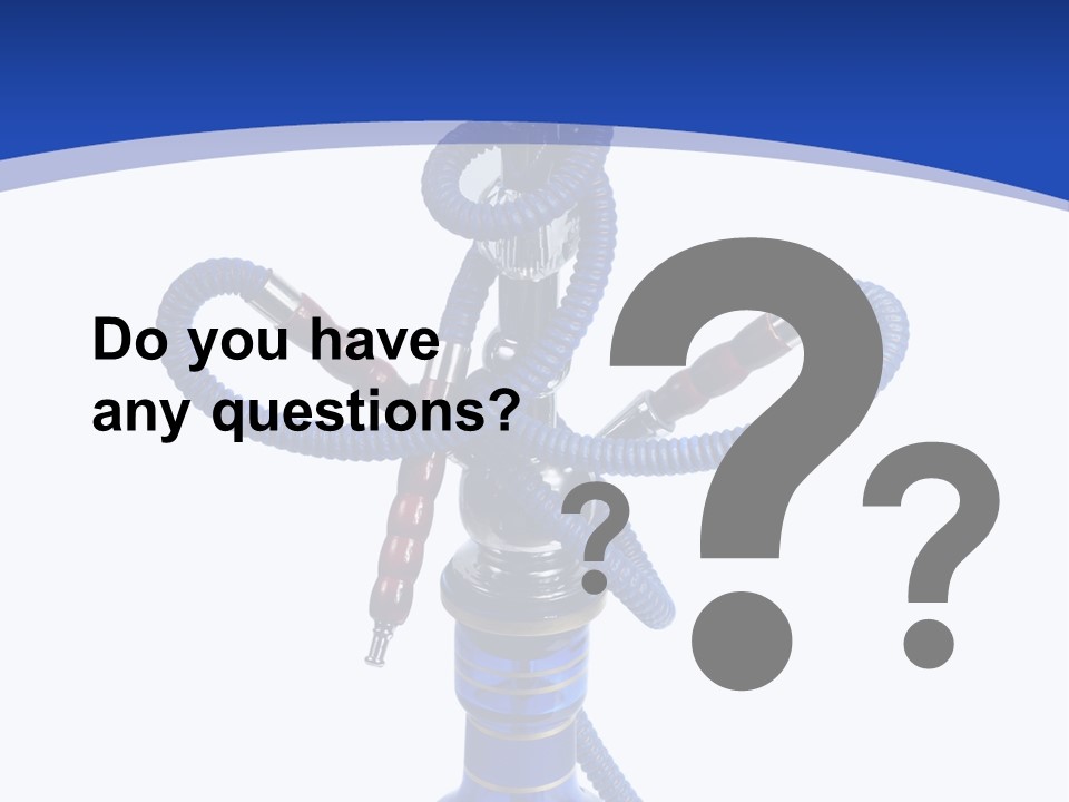 Middle Exhale Intoxicated PowerPoint Template