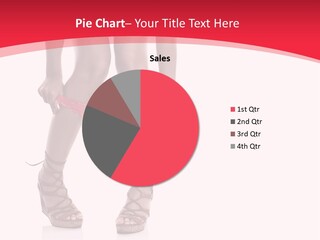 Shoes White Female PowerPoint Template