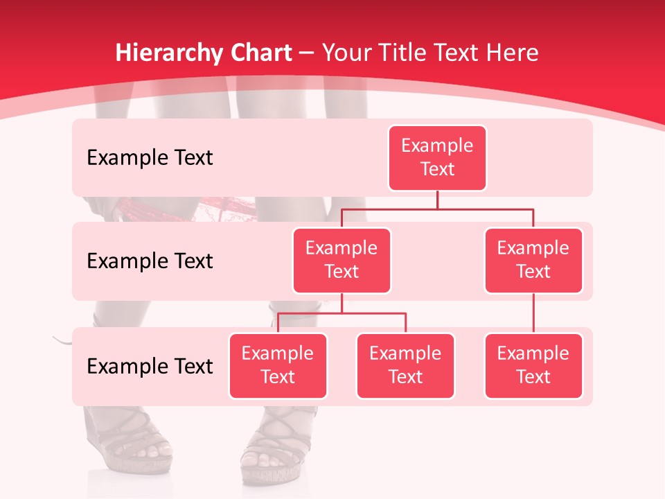 Shoes White Female PowerPoint Template