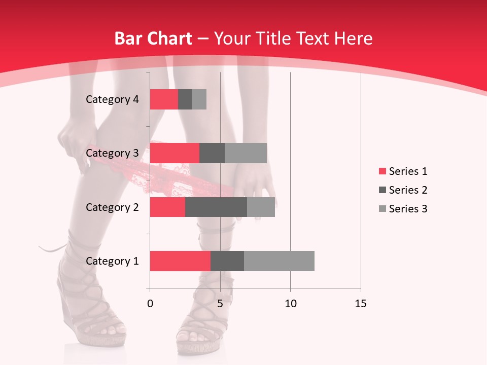 Shoes White Female PowerPoint Template