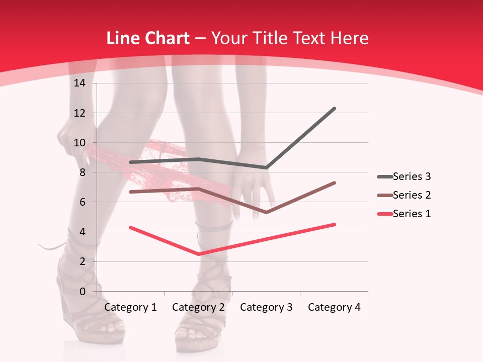 Shoes White Female PowerPoint Template