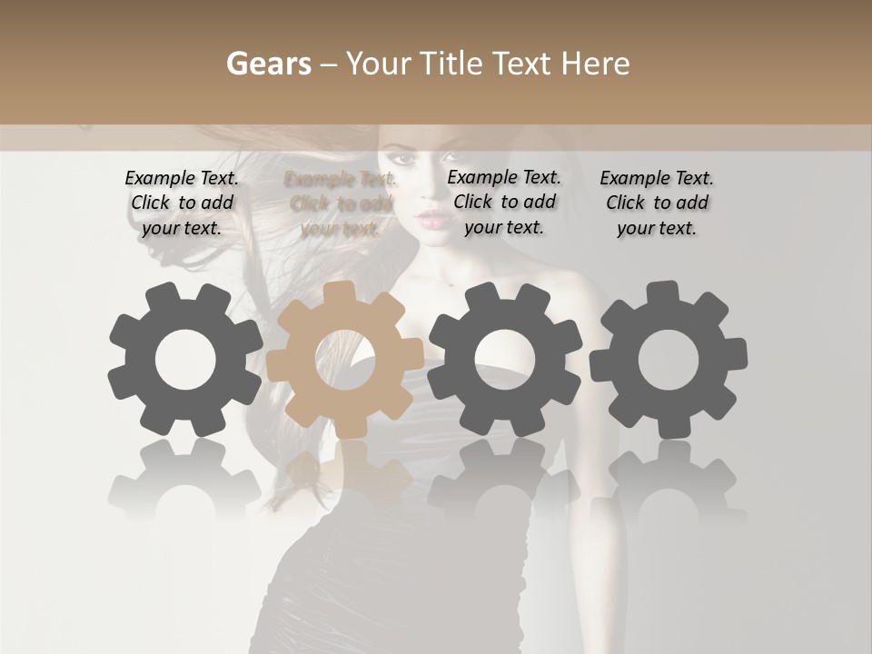 Vogue Person Pleasure PowerPoint Template