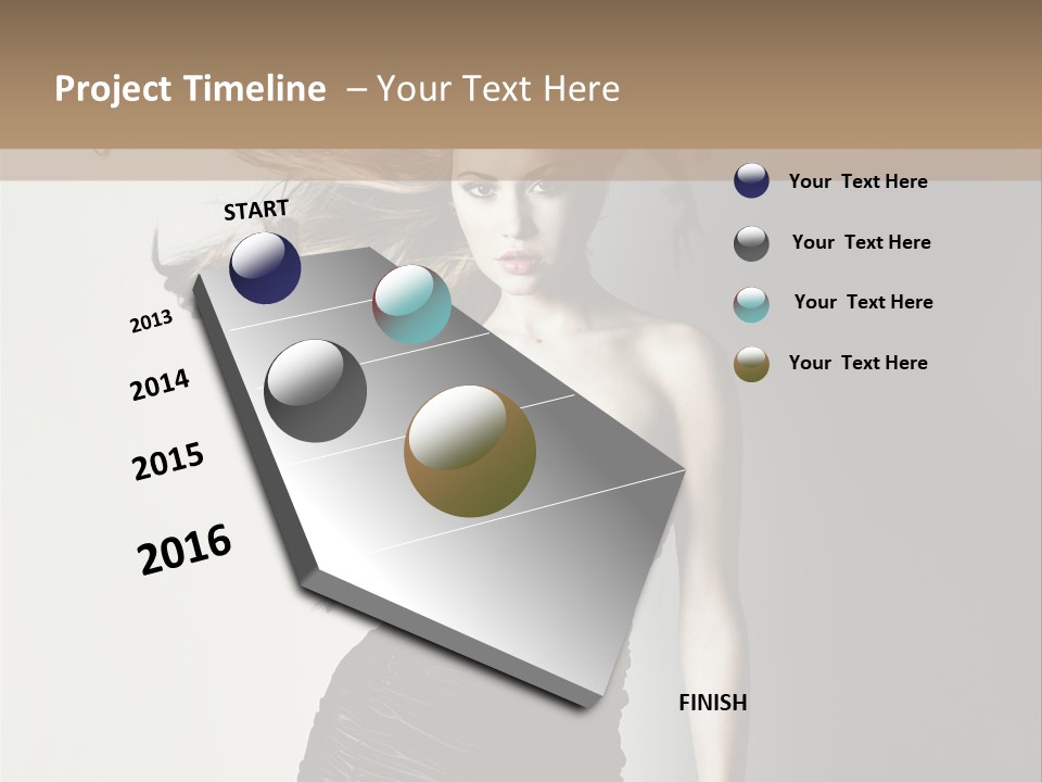 Vogue Person Pleasure PowerPoint Template