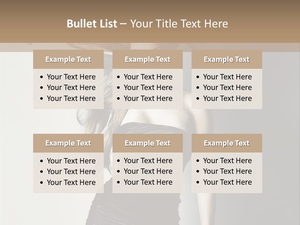 Vogue Person Pleasure PowerPoint Template