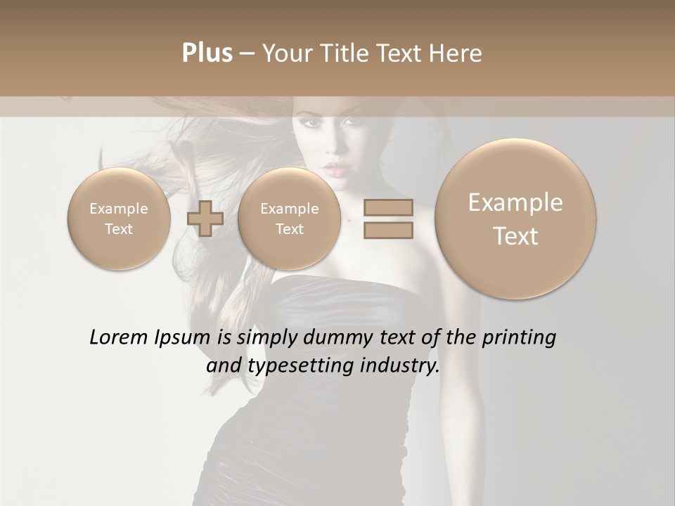 Vogue Person Pleasure PowerPoint Template