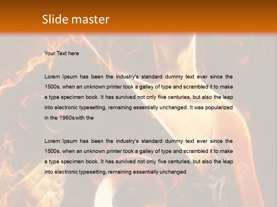 Listening Cheerful Hot PowerPoint Template