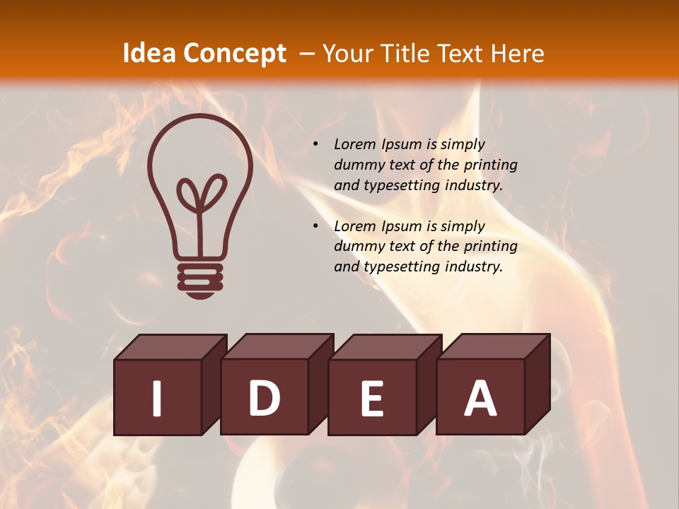 Listening Cheerful Hot PowerPoint Template