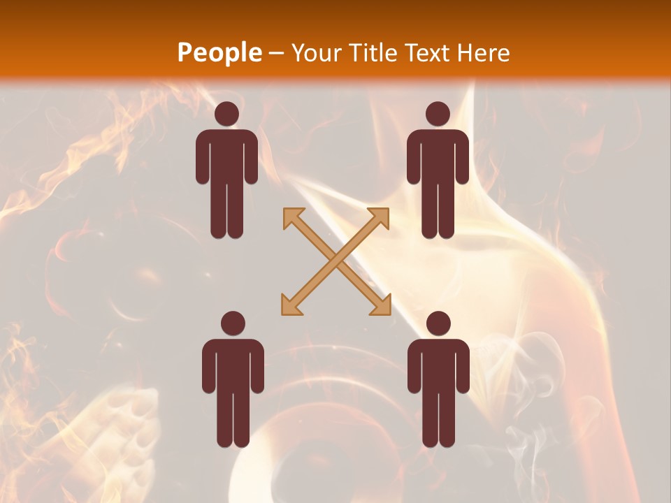 Listening Cheerful Hot PowerPoint Template