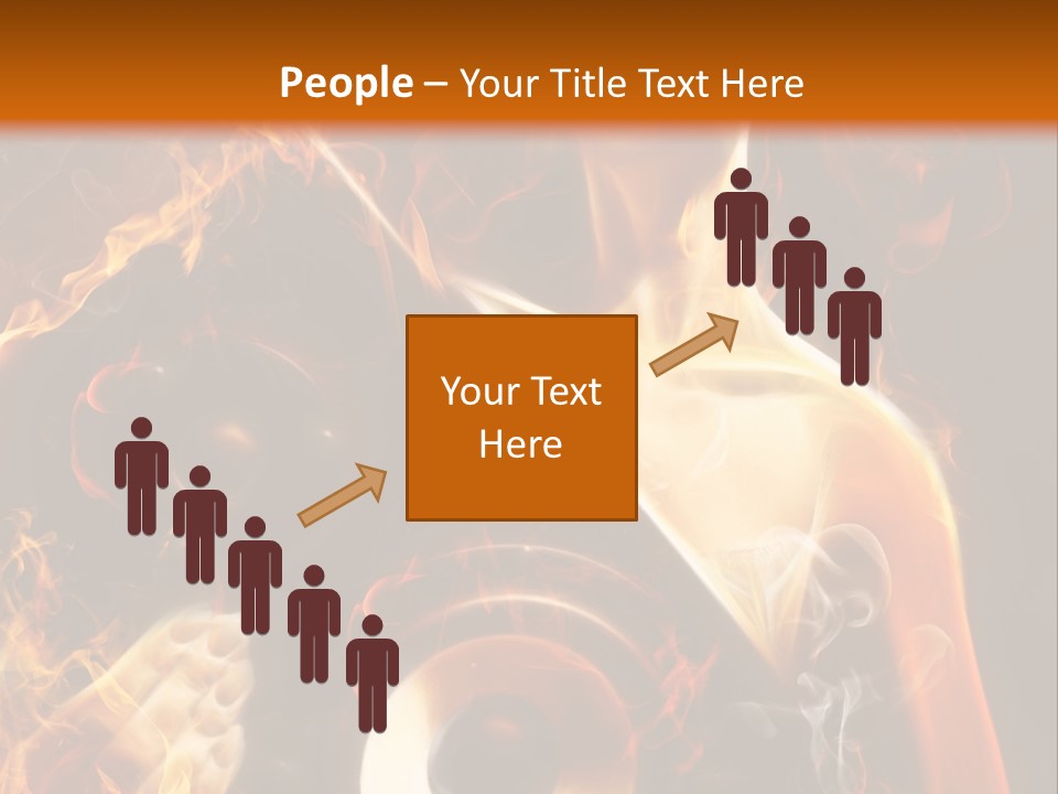 Listening Cheerful Hot PowerPoint Template