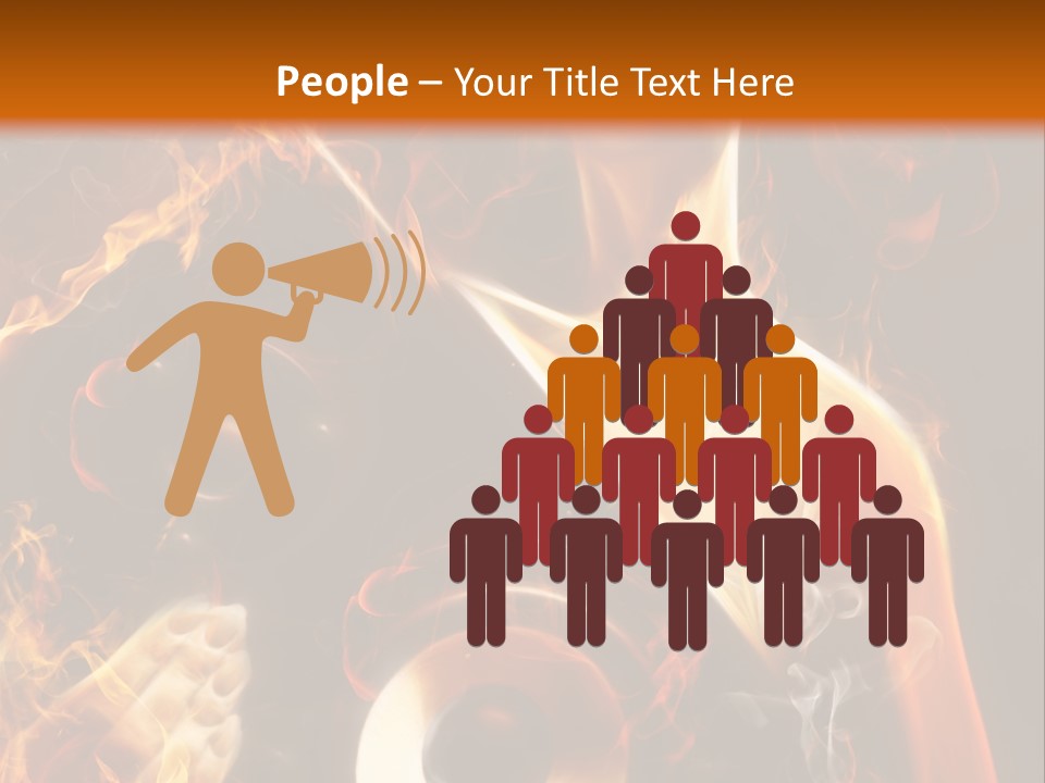 Listening Cheerful Hot PowerPoint Template