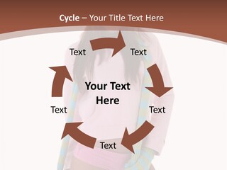 Women Cheerful Shorts PowerPoint Template