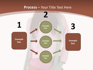 Women Cheerful Shorts PowerPoint Template