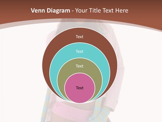 Women Cheerful Shorts PowerPoint Template
