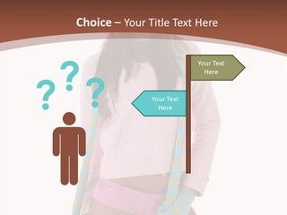 Women Cheerful Shorts PowerPoint Template
