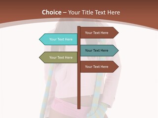Women Cheerful Shorts PowerPoint Template