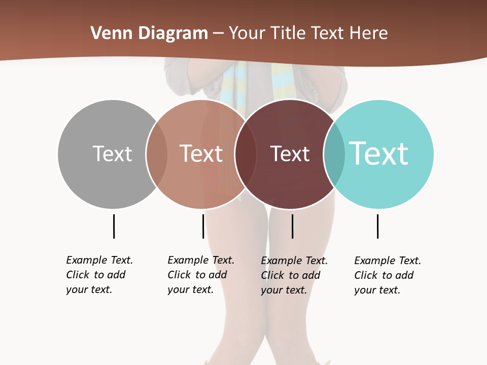 Female Playful Face PowerPoint Template