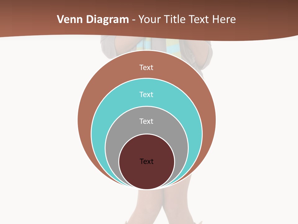 Female Playful Face PowerPoint Template