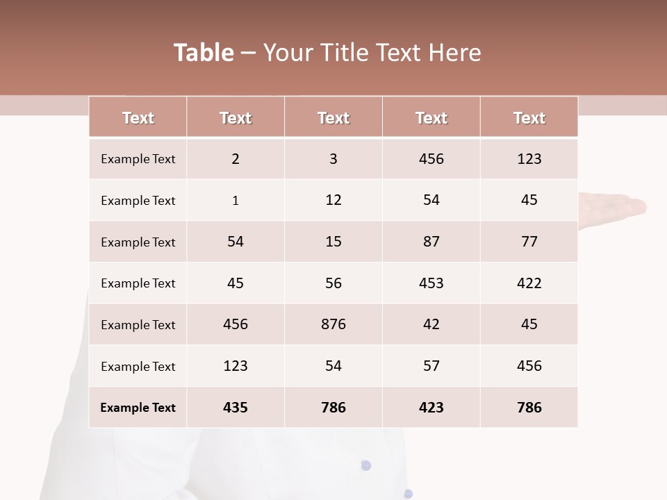 A Man In A Chef's Hat Is Pointing At Something PowerPoint Template