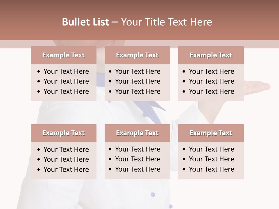 A Man In A Chef's Hat Is Pointing At Something PowerPoint Template