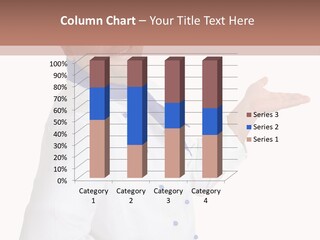 A Man In A Chef's Hat Is Pointing At Something PowerPoint Template