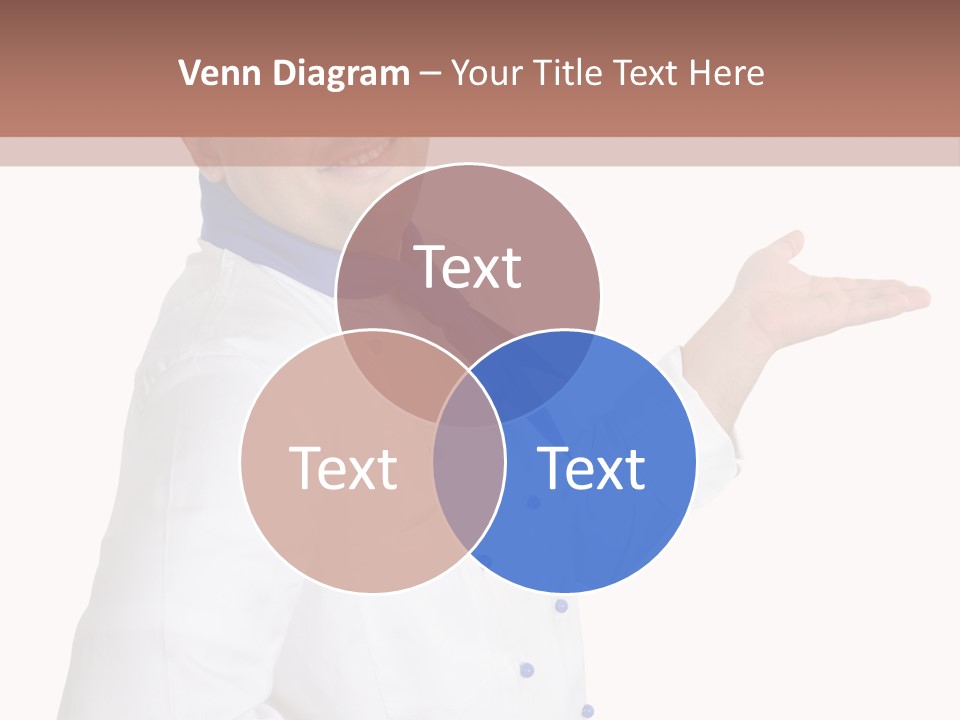 A Man In A Chef's Hat Is Pointing At Something PowerPoint Template