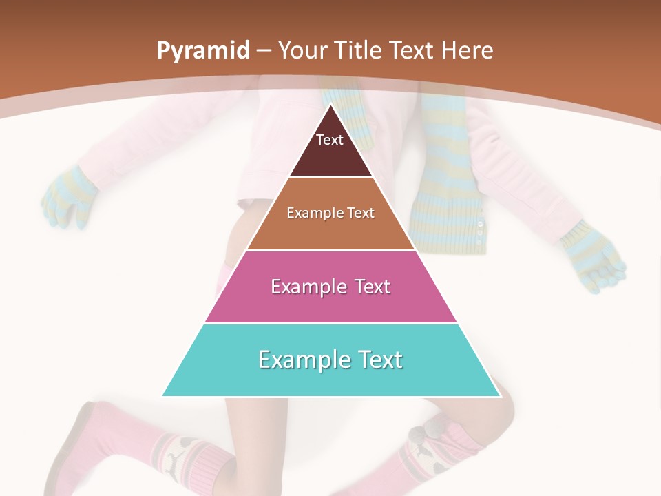 Person Stripes Young PowerPoint Template