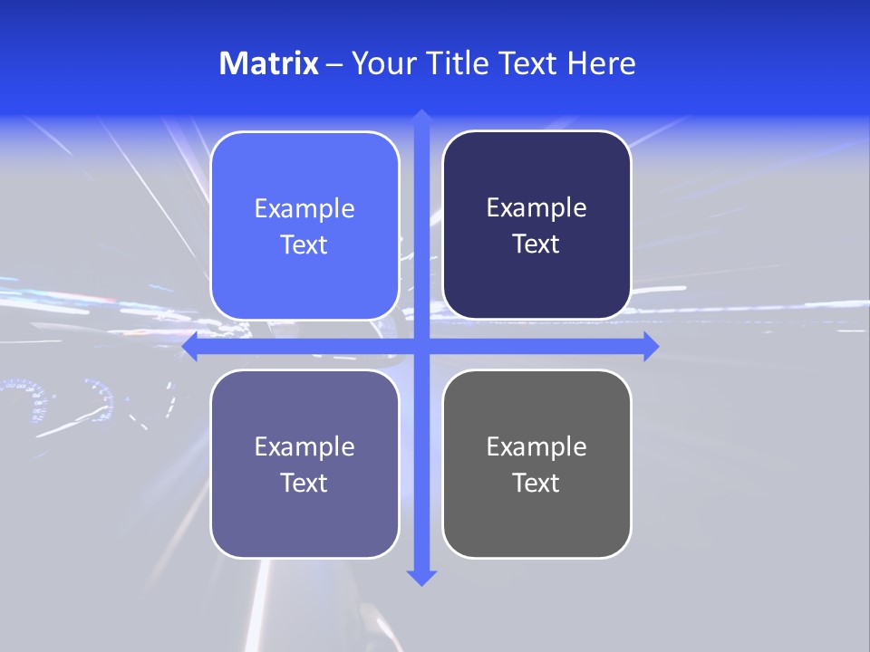 Movement Speed Curve PowerPoint Template