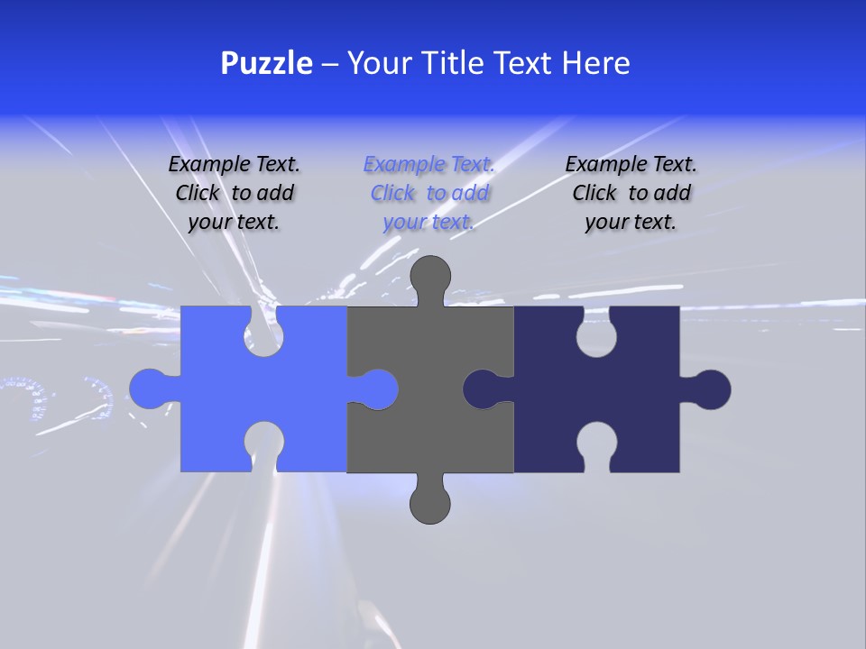 Movement Speed Curve PowerPoint Template