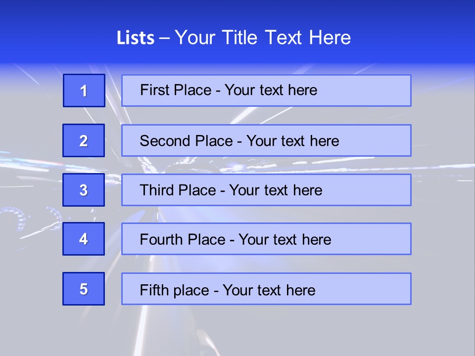 Movement Speed Curve PowerPoint Template