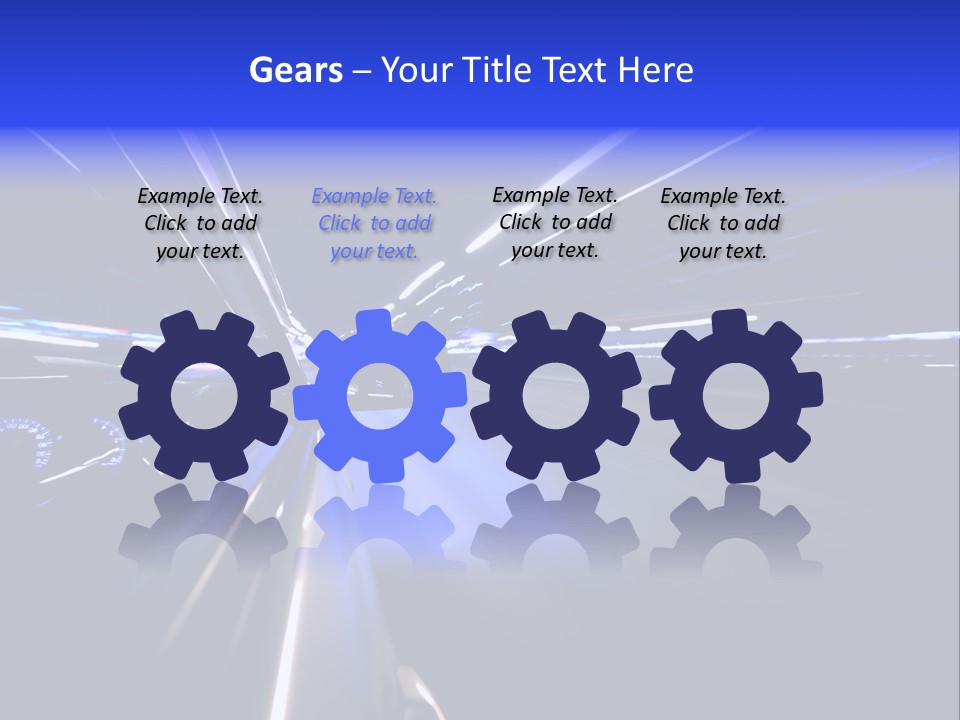 Movement Speed Curve PowerPoint Template