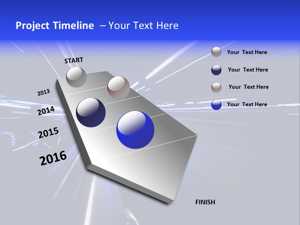Movement Speed Curve PowerPoint Template