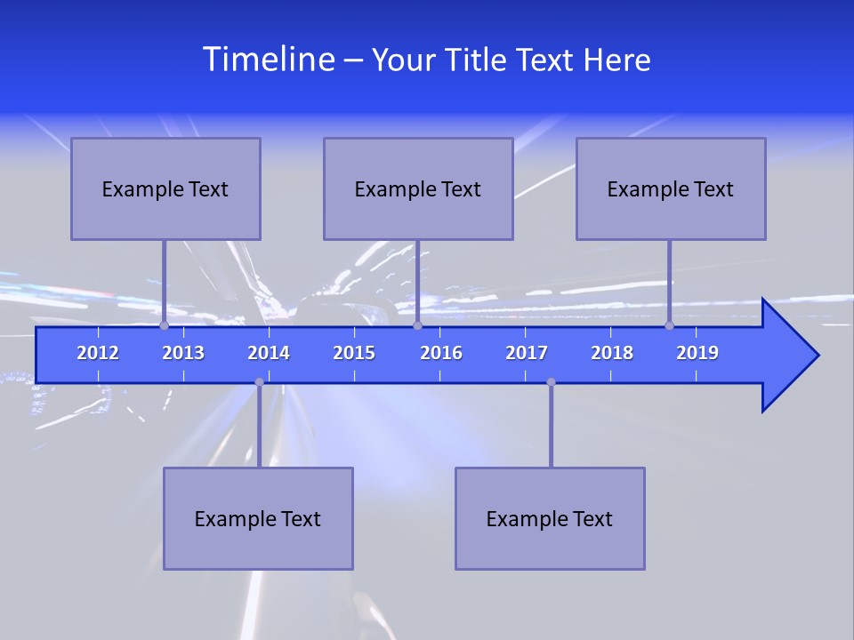 Movement Speed Curve PowerPoint Template