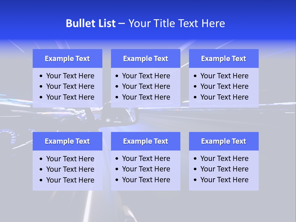 Movement Speed Curve PowerPoint Template