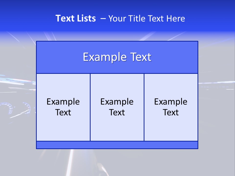 Movement Speed Curve PowerPoint Template