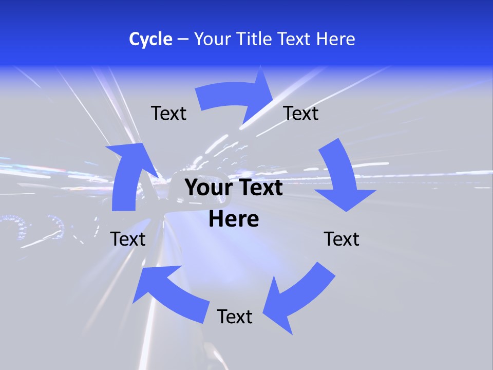 Movement Speed Curve PowerPoint Template