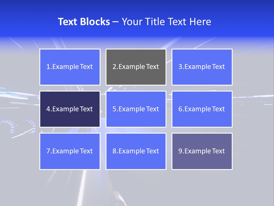 Movement Speed Curve PowerPoint Template