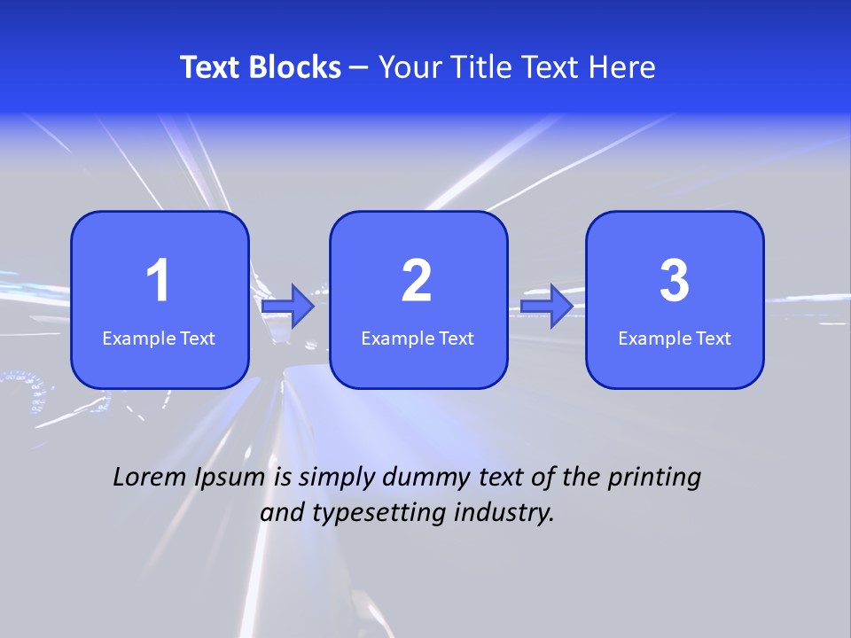 Movement Speed Curve PowerPoint Template