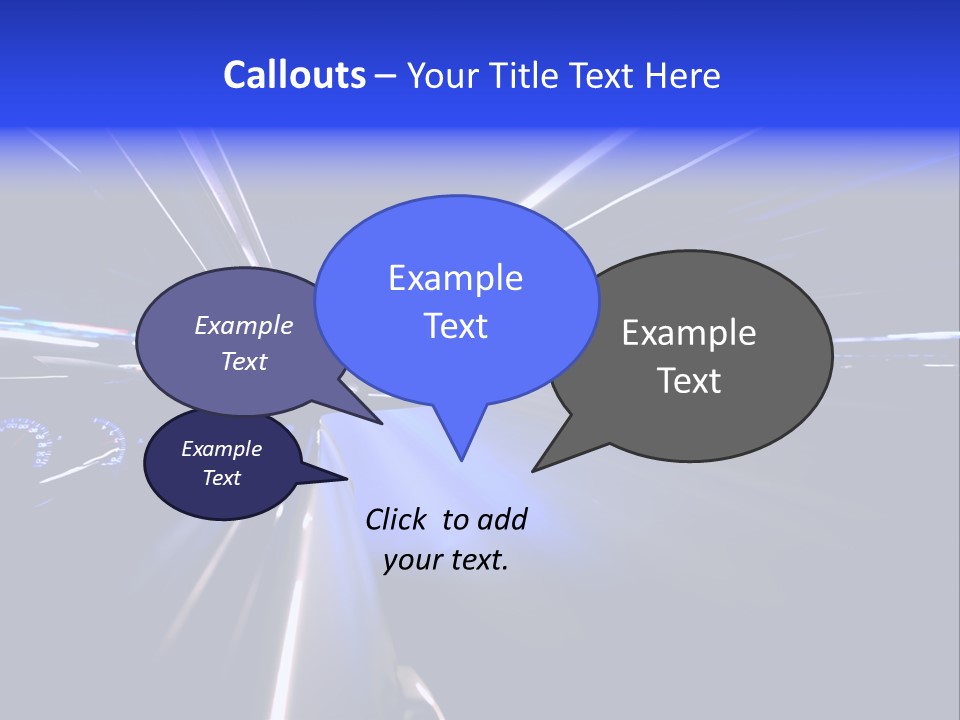 Movement Speed Curve PowerPoint Template