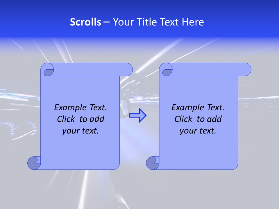 Movement Speed Curve PowerPoint Template